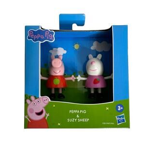 Peppa Pig and Suzy Sheep 2 Figure Pack New